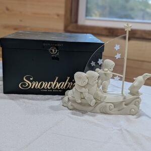 Department 56 Snowbabies Cream Figurine